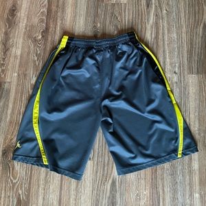 Basketball Shorts Yellow & Gray